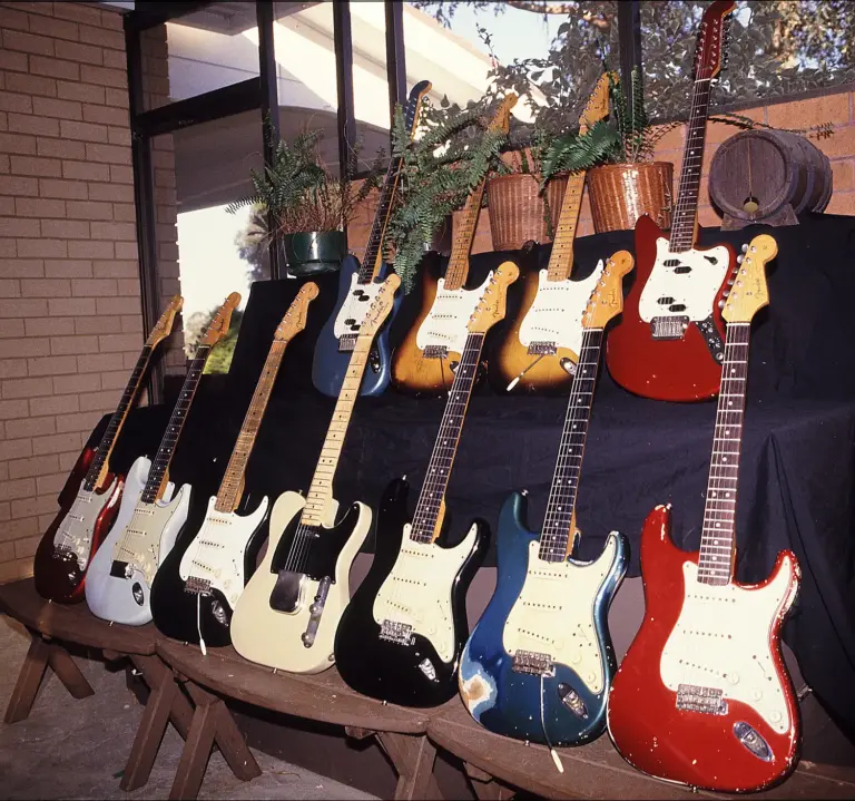 The Pool Pump Collection of Vintage Guitars